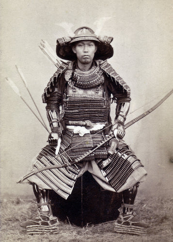 Portrait of a Samurai, c. 1872 by 上野彦馬  UENO Hikoma
