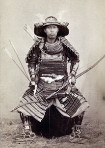 Portrait of a Samurai, c. 1872 by 上野彦馬  UENO Hikoma