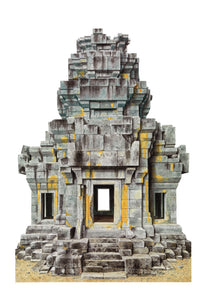 Northwest Tower of Ta Keo, Angkor, Cambodia by Robert Powell
