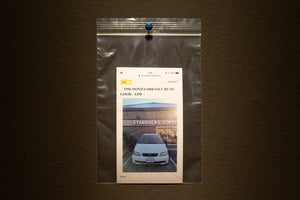 CAR: Print + Plastic bag + Pin (Installation unique piece)